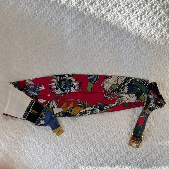 Hermes Other - Hermes Colorful Patterned Cummerbund